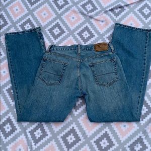 NWOT Men’s Levi Strauss distressed boot cut